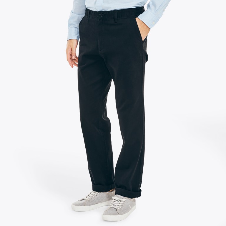 Nautica Classic Fit Twill Negras | RfN3hpCo