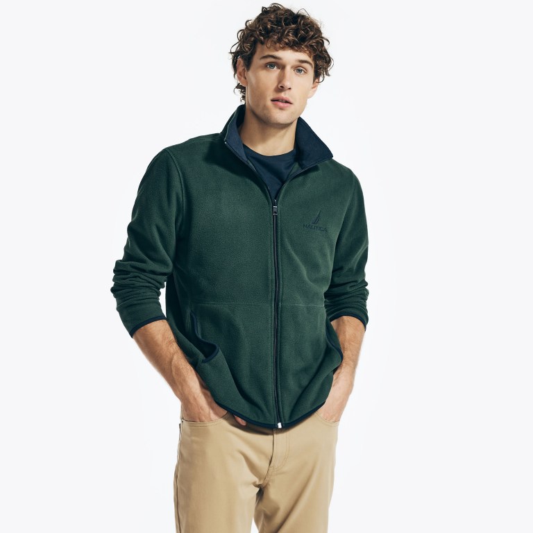 Nautica Full-zip Nautex Fleece Azules | efTSlby1