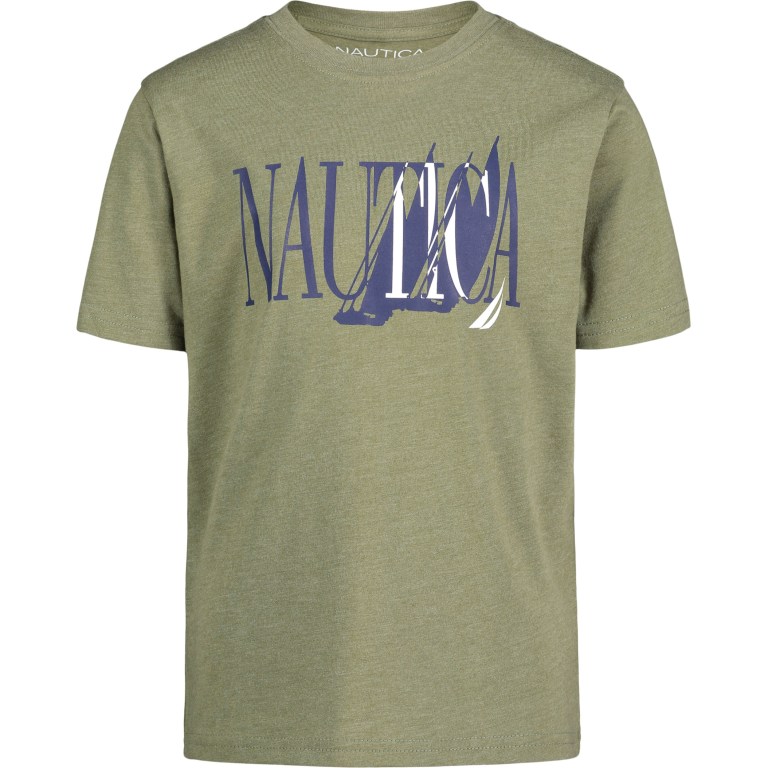 Nautica J-class Logo (8-20) Gris Verde | m4J9WzNx