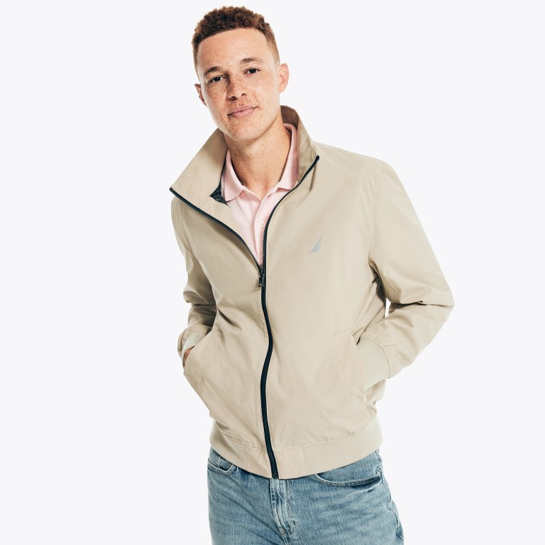 Nautica Ligeros Rainbreaker Bomber Marrones | 2HYUykm3