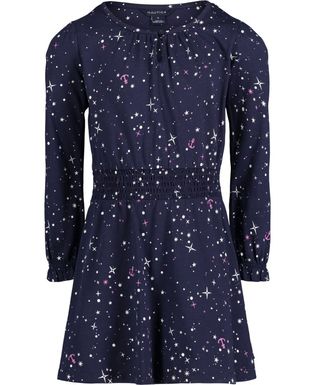 Nautica Little Galaxy Anchor Printed (4-7) Azul Marino | Xxm36luu