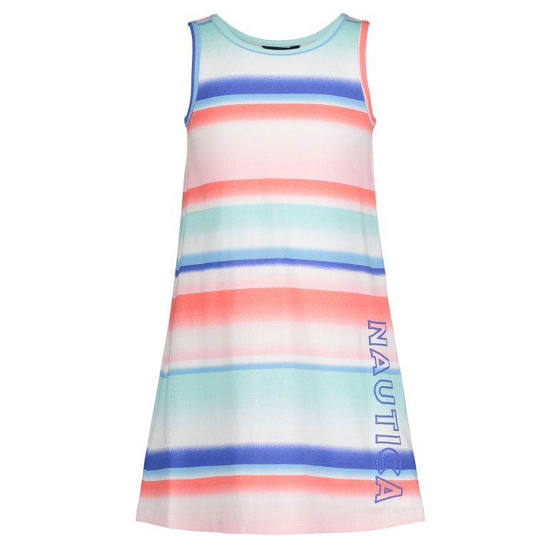 Nautica Little Ombre-stripe Tank (4-7) Verde | AZZdKh8T