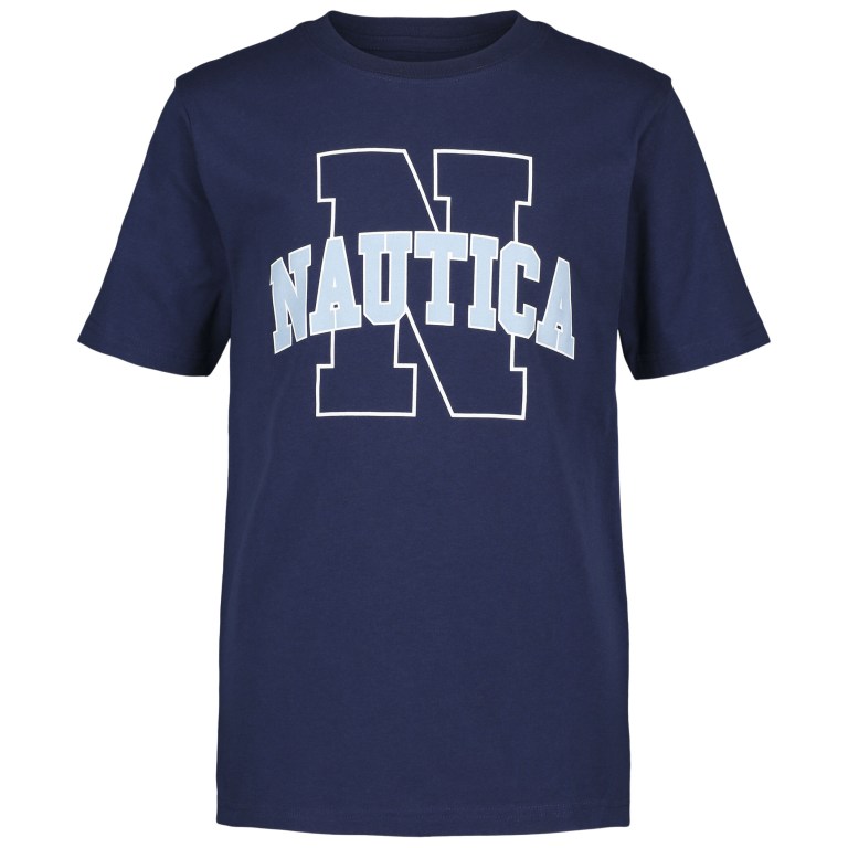 Nautica Little Throwback Estampadas (4-7) Azul Marino | J5yO75UZ