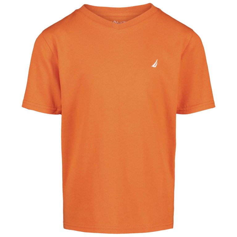 Nautica Little V-neck (4-7) Naranjas | 58k9KkOo