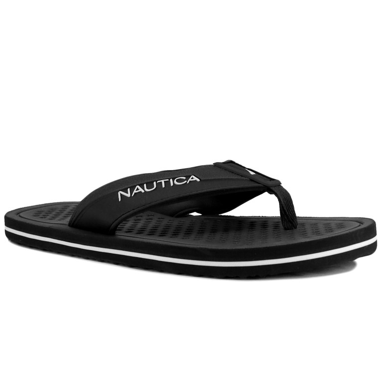 Nautica Logo Tanga Negras | FeInOdcu