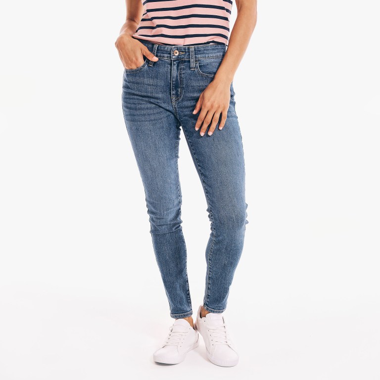 Nautica Nautica Co. True Flex Mid-rise Skinny Denim Azules | N75b5vBV