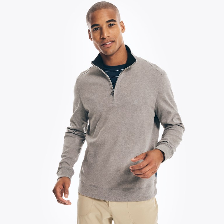 Nautica Navtech Half-zip Gris | RmcSMmrD