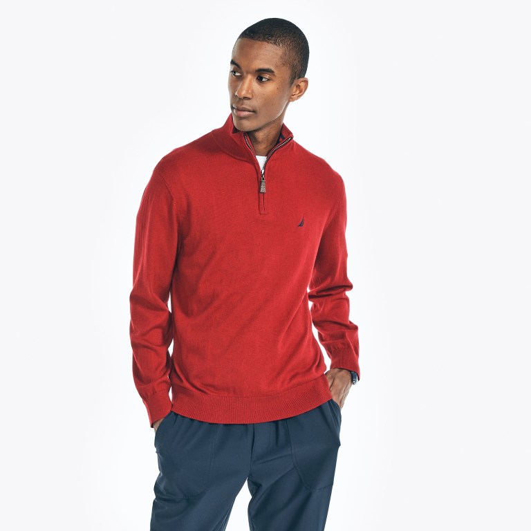 Nautica Navtech Quarter-zip Rojas | 4Fsn5tYk