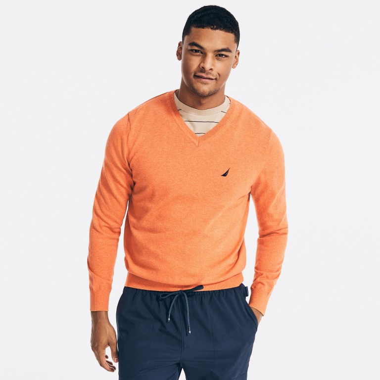 Nautica Navtech V-neck Naranjas | ID7QAAAJ