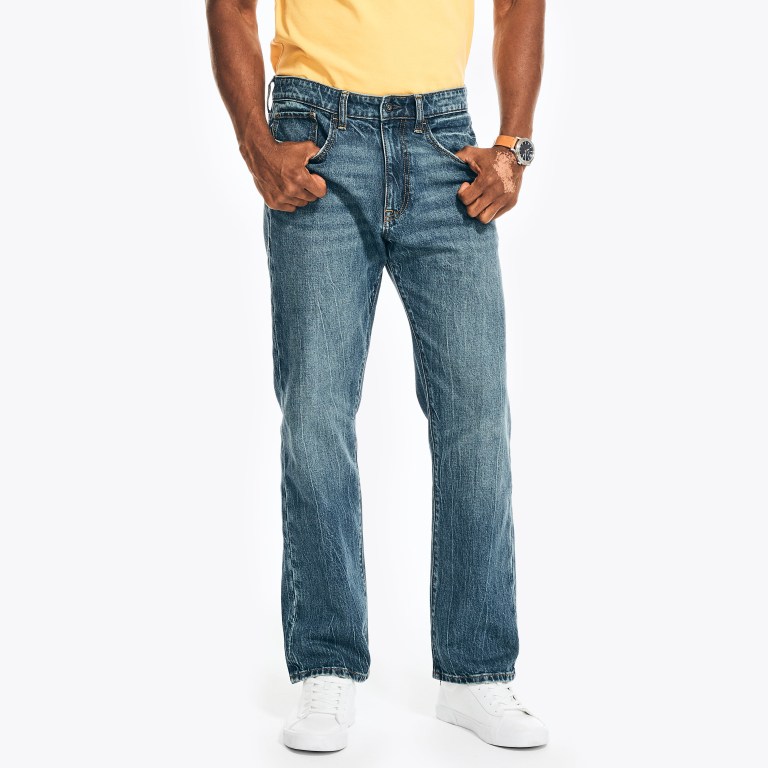 Nautica Original Relaxed Stretch Denim Azules | cuBTExeD