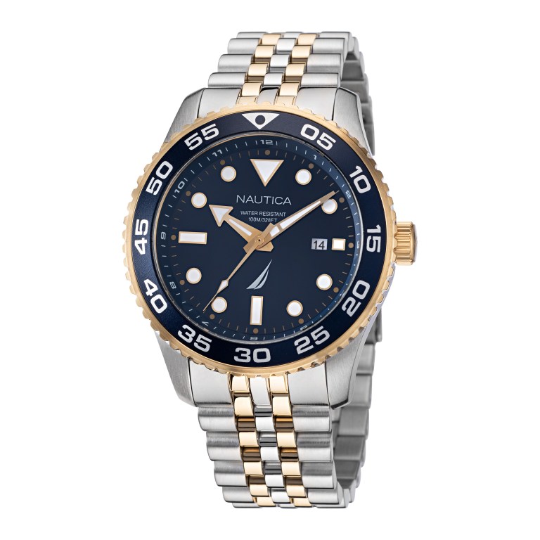 Nautica Pacific Beach Stainless Steel Multicolor | 30Hn2kdH