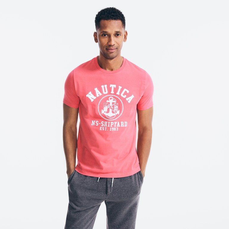 Nautica Sustainably Crafted Ns-83 Estampadas Rojas | vzMlSq5u