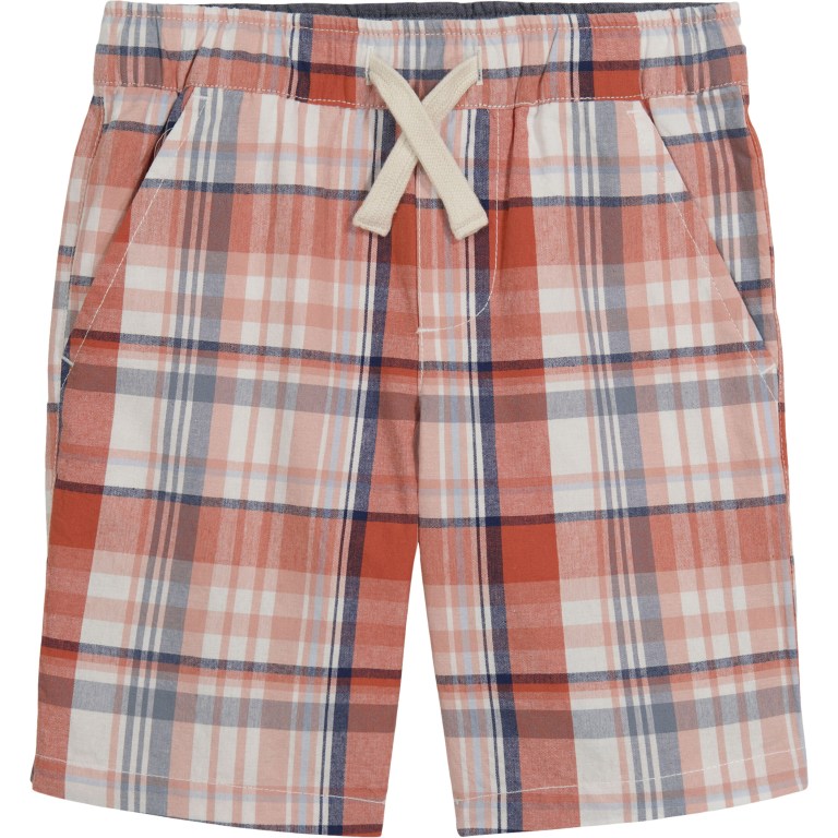 Nautica Toddler Plaid Pull-on (2t-4t) Rosas | Y447CE7N