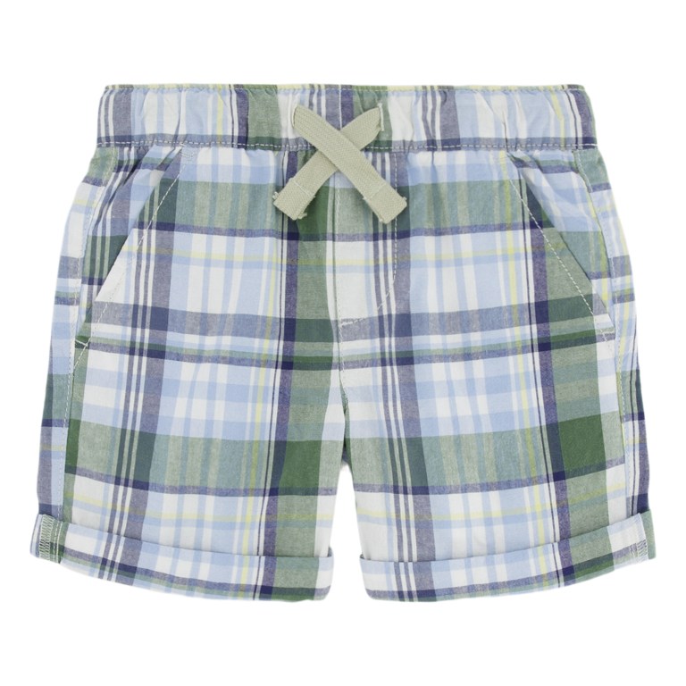 Nautica Toddler Plaid Pull-on (2t-4t) Verde Oliva Claro | ziH0vKTb