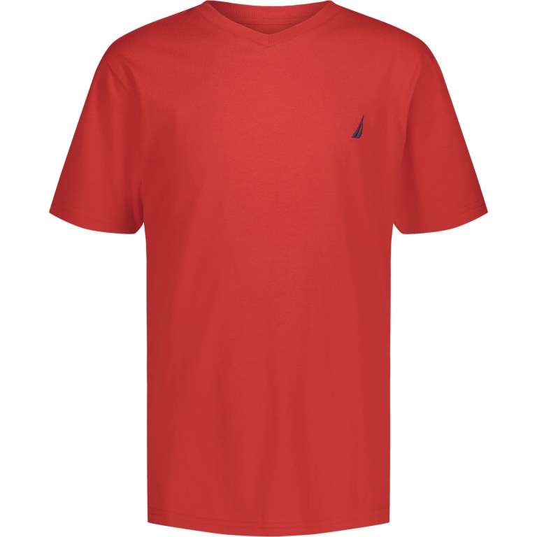 Nautica V-neck (8-20) Rojas | L8r8IY1g