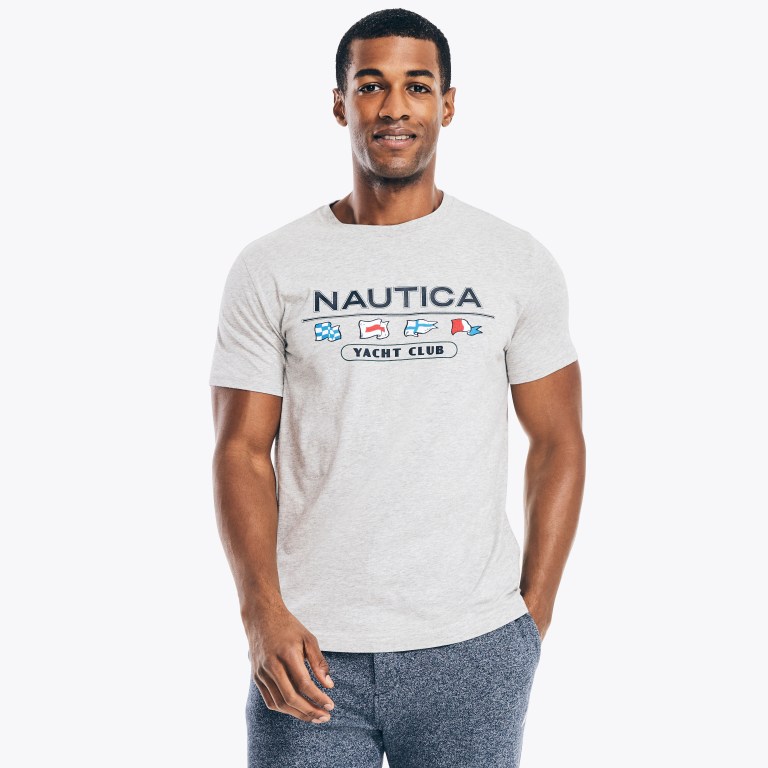 Nautica Yacht Club Estampadas Gris | nsbPdTuF